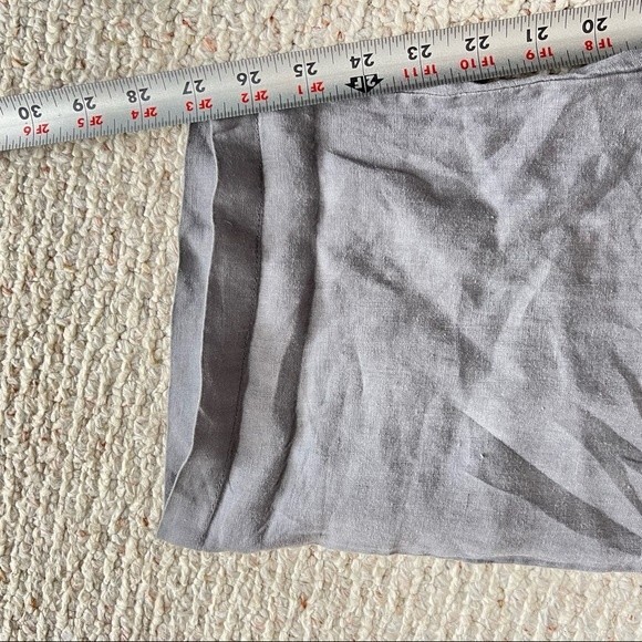 Zara Gray Lillian Linen Button Front Romper/Jumpsuit NWT - Picture 8 of 14